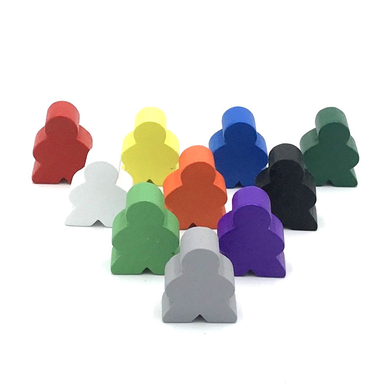 Chess Set Wooden - 10 Stuks Groot Formaat 20*23*10Mm Houten
