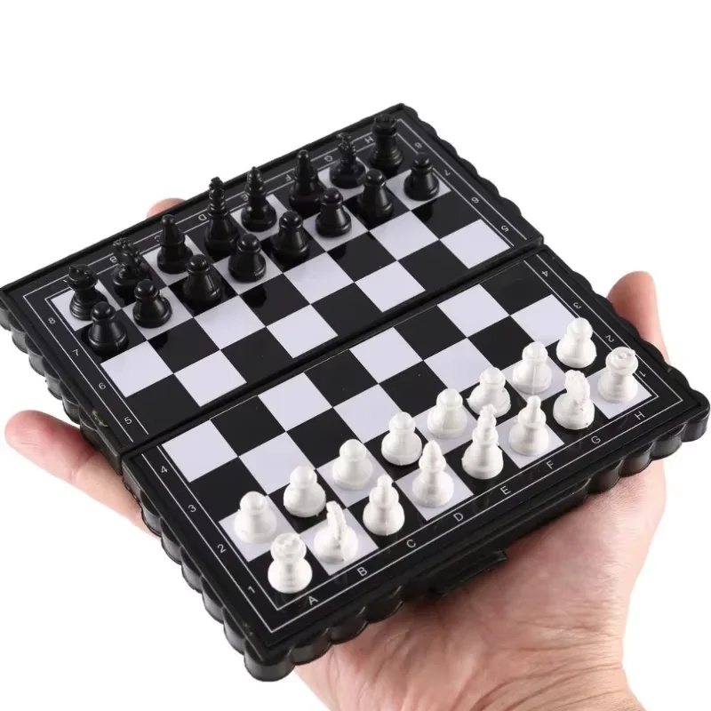 Board Game Quacks - Mini Magnetisch Schaakspel Opvouwbaar Magnetisch Plastic
