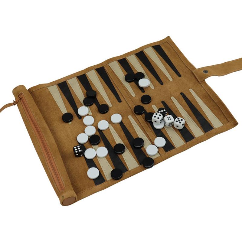 Board Game Operation - Reisgrootte Backgammon Spel Draagbare Reisstrategie Backgammon