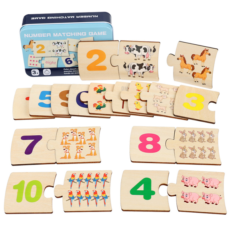 Board Game Recommendation - Kinderen Ijzeren Doos Nummer Verlichting Gekoppeld