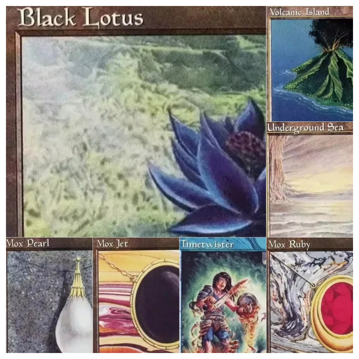 Board Game History - 30th [blacklotus Scrubland] TCG Kaarten Spel