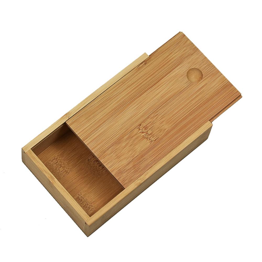 Chess Set Wooden - Bamboe Doos Creatieve Desktop Organizer Houten