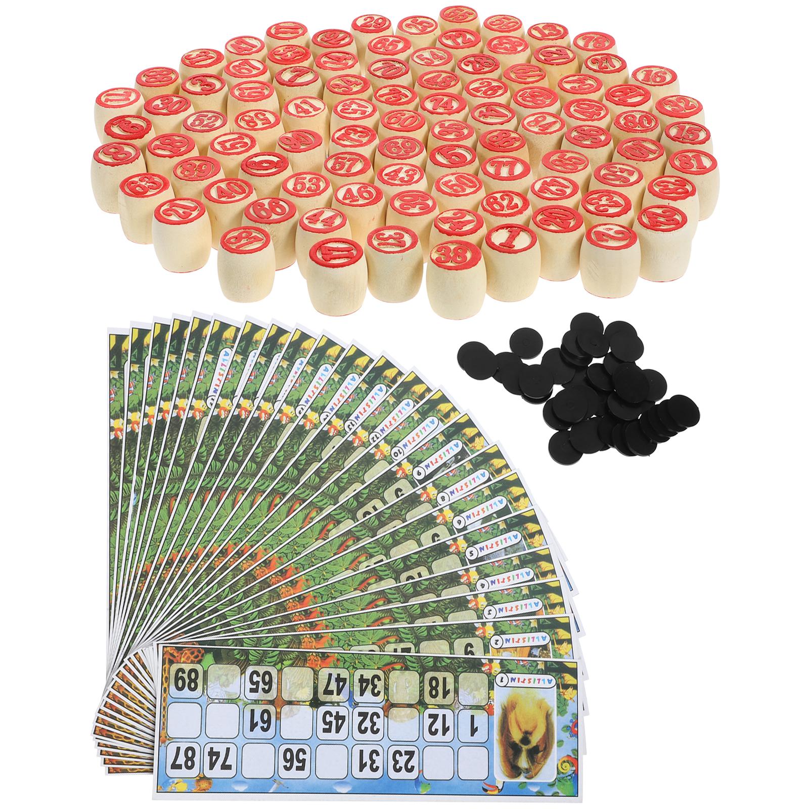 1 set Houten Nummer Schaakstuk - Chess Set Wooden recensie en prijs