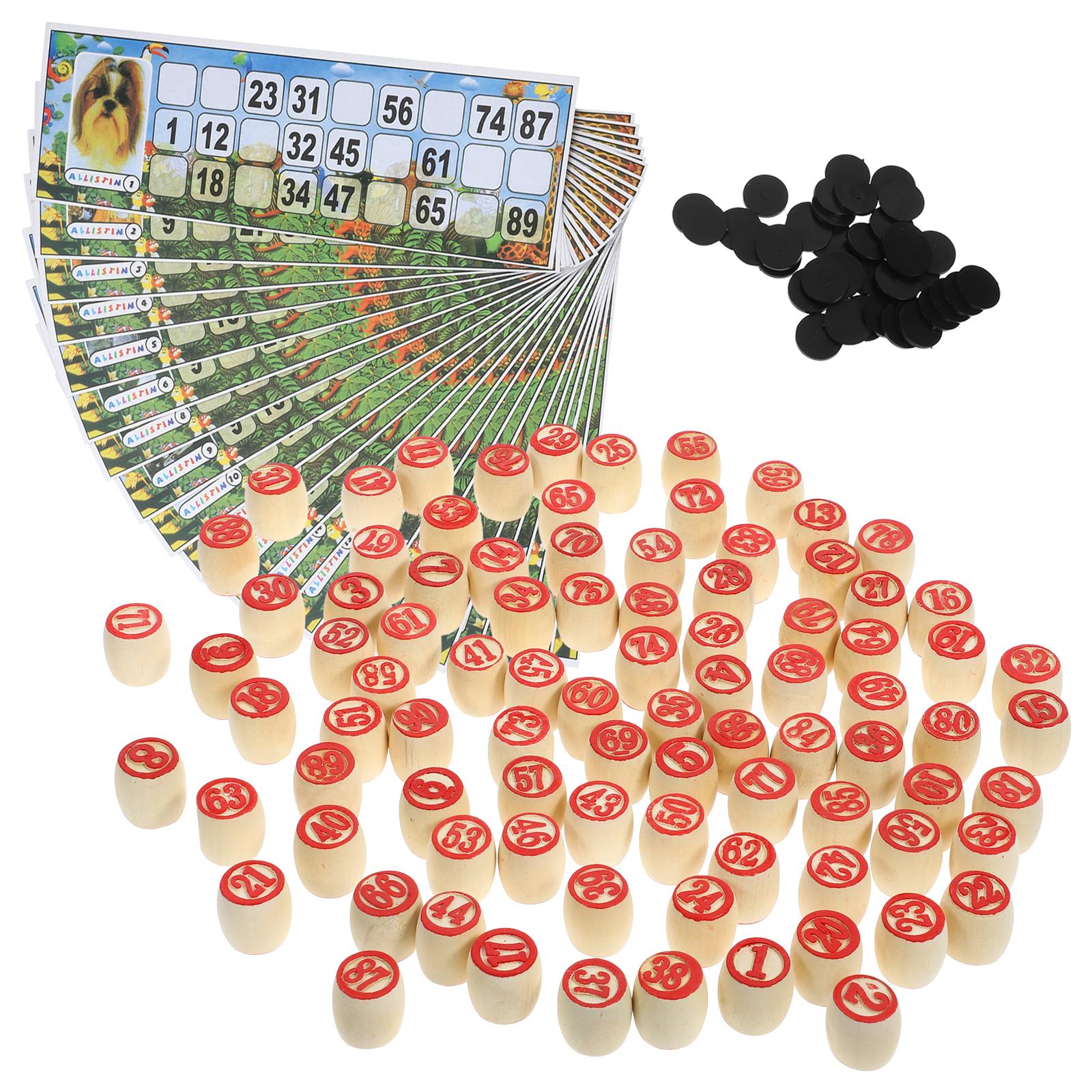 1 set Houten Nummer Schaakstuk - Chess Set Wooden recensie en prijs