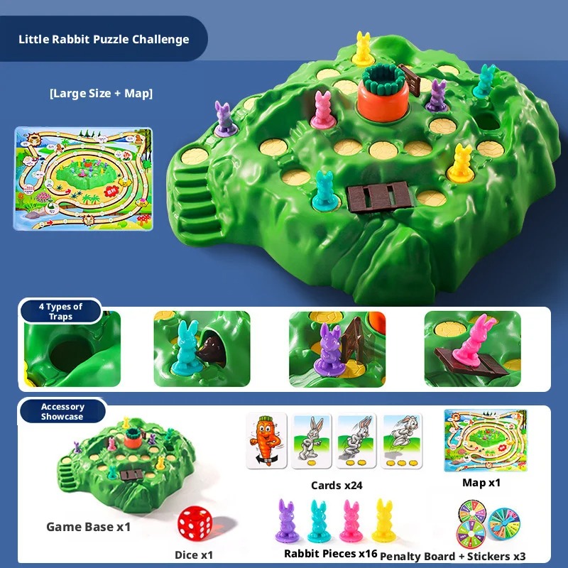 Hot Sale Fun Toy Rabbit Trap V - Board Game Land recensie en prijs