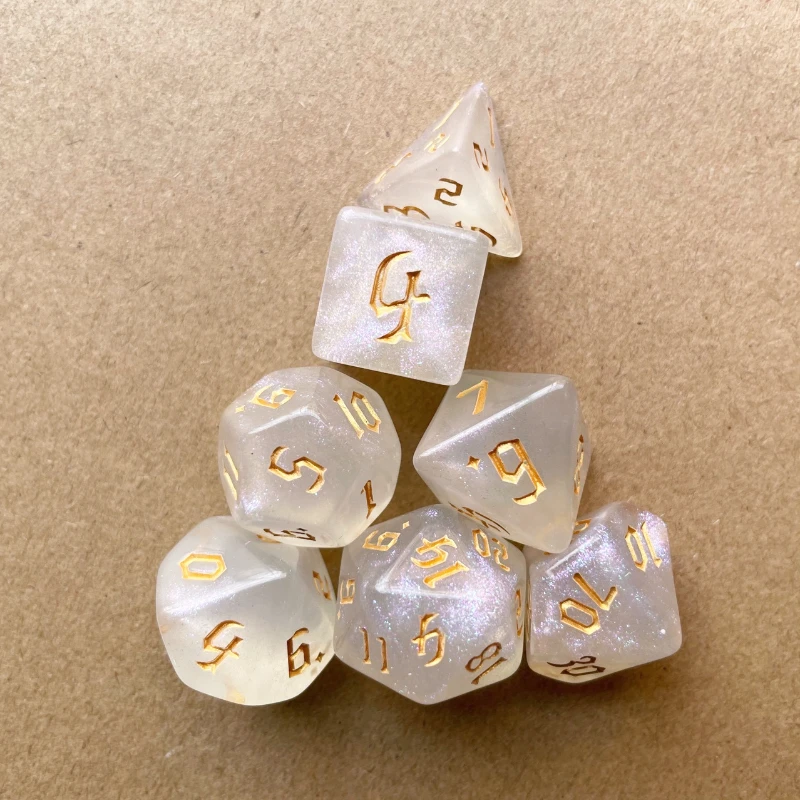 7-delige set nieuwe glitter go - Board Game Font recensie en prijs