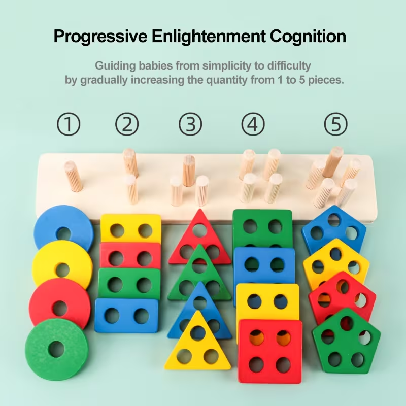 Montessori Houten Spelletjes B - Board Game For 2 People recensie en prijs