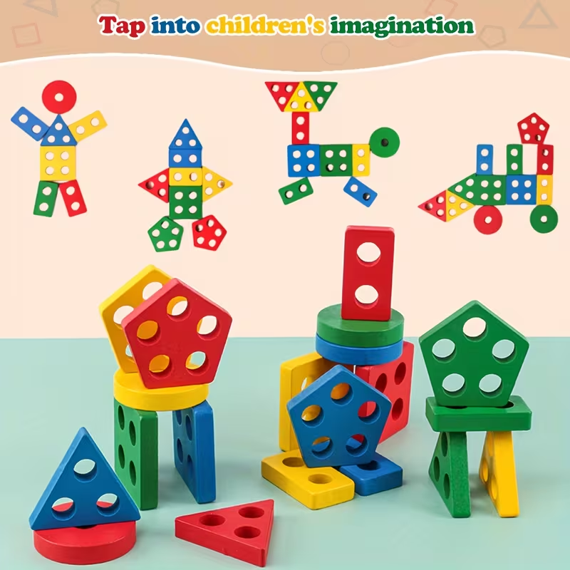 Montessori Houten Spelletjes B - Board Game For 2 People recensie en prijs