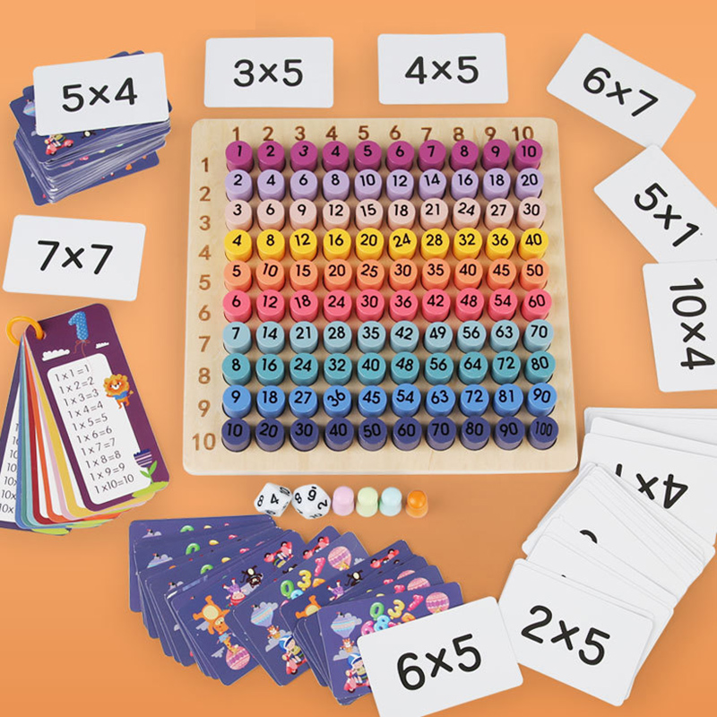 Montessori 99 Rekenbord Wiskun - Board Game Land recensie en prijs