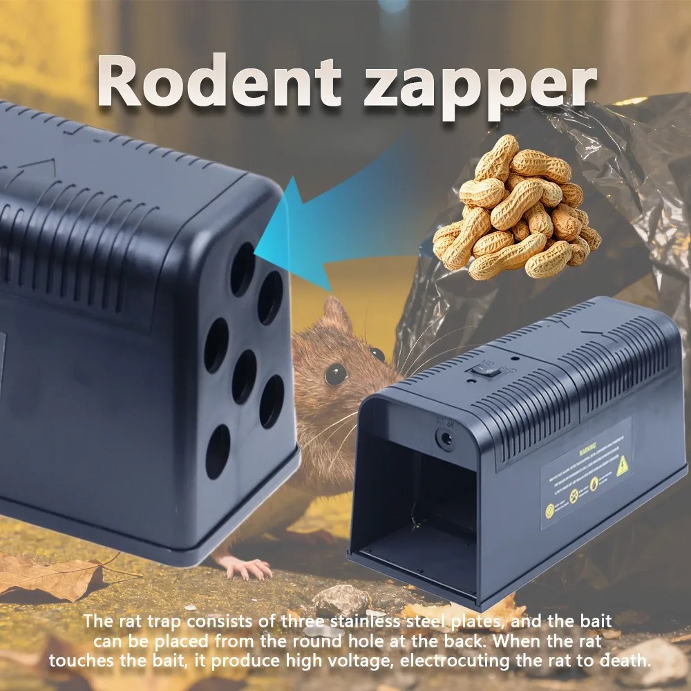 Elektrische muizenvallen Rat K - Board Game Quacks recensie en prijs