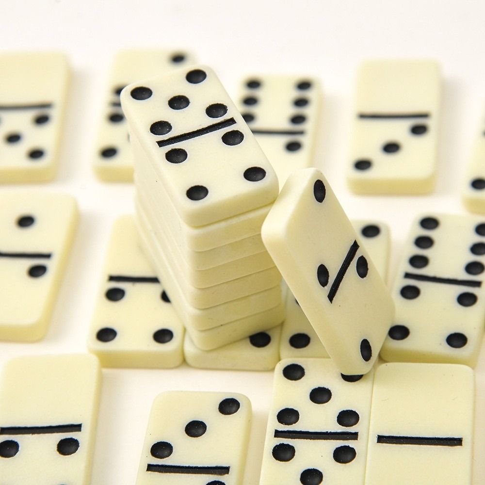 28 STKS Dubbele Zes Domino Set - Board Game For 2 People recensie en prijs