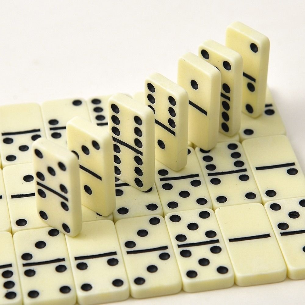 28 STKS Dubbele Zes Domino Set - Board Game For 2 People recensie en prijs