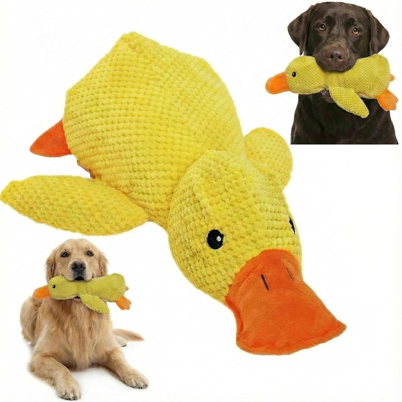 Pluche kalmerende eend hondens - Board Game Quacks recensie en prijs