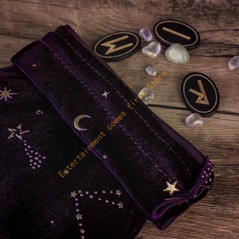 Flanel Tarot Bag Dobbelstenen  - Board Game Store recensie en prijs