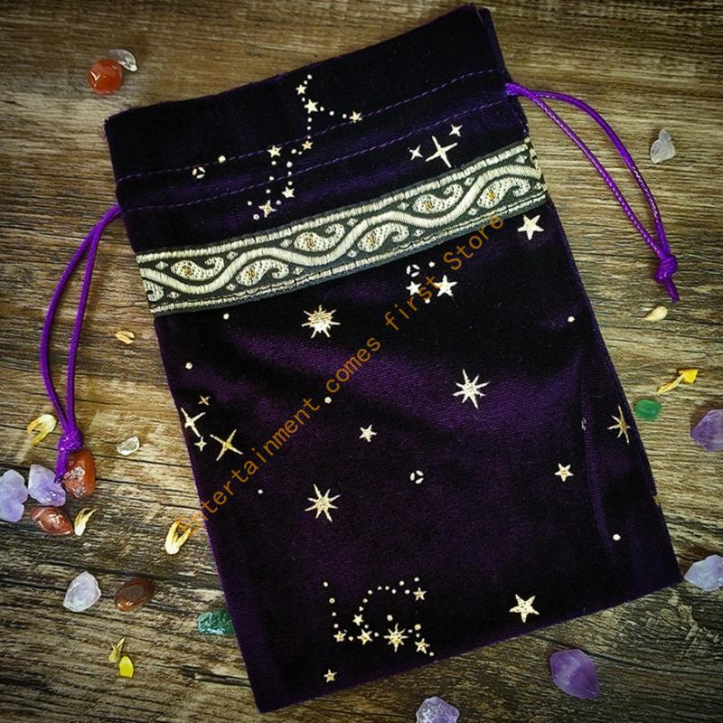 Flanel Tarot Bag Dobbelstenen  - Board Game Store recensie en prijs