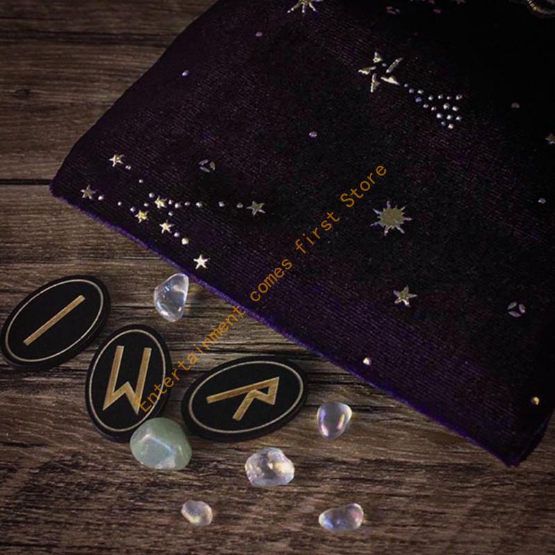 Flanel Tarot Bag Dobbelstenen  - Board Game Store recensie en prijs
