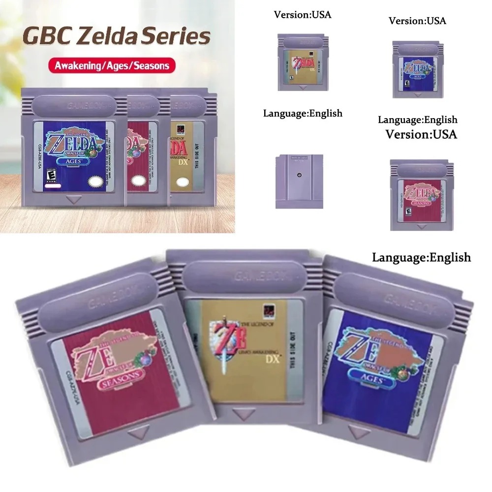 Nieuwe model Zelda GBC Game Ca - Board Game Zelda recensie en prijs