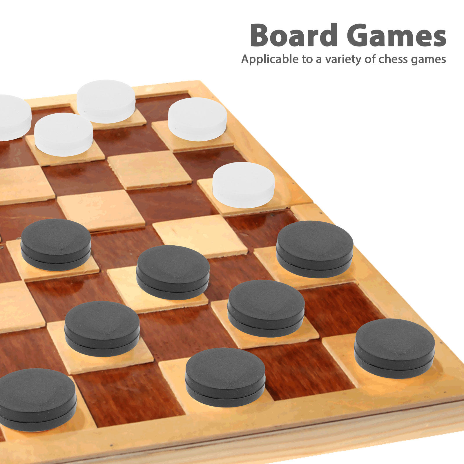 30 stuks plastic dammenstukken - Board Game Store recensie en prijs
