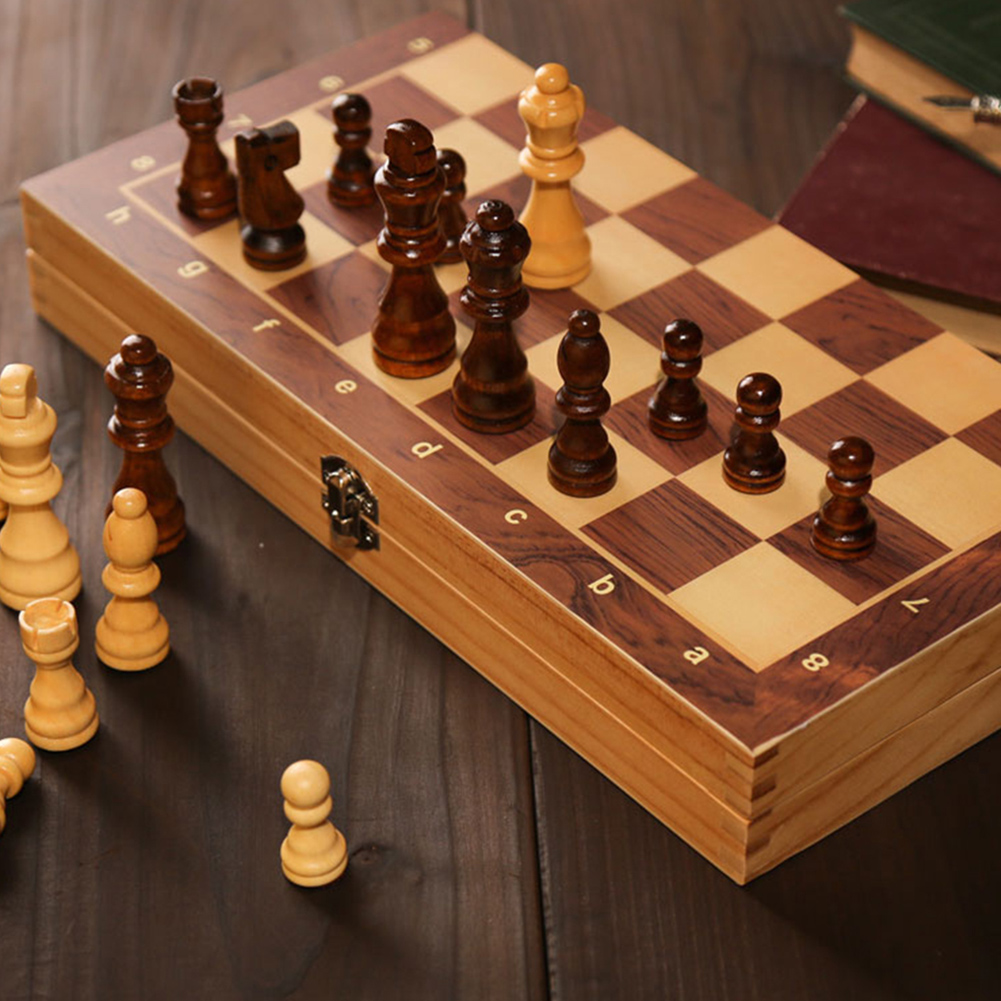 29x29cm Groot schaakbord voor  - Board Game Quacks recensie en prijs