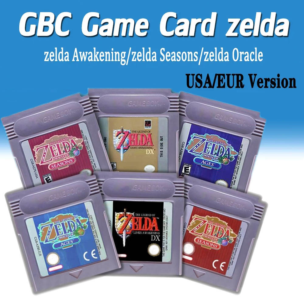 GBC Game Card The Legend of Ze - Board Game Zelda recensie en prijs