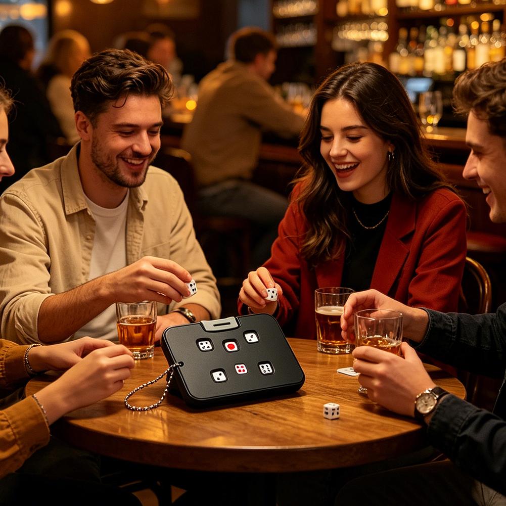Draagbare mini-dobbelstenen op - Board Game Land recensie en prijs