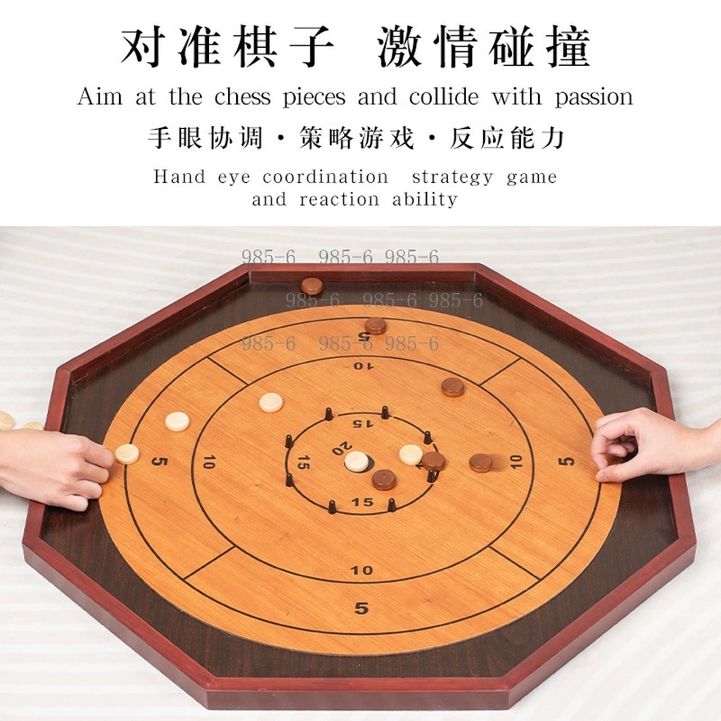 Dubbelzijdige houten spelset,  - Chess Set Wooden recensie en prijs