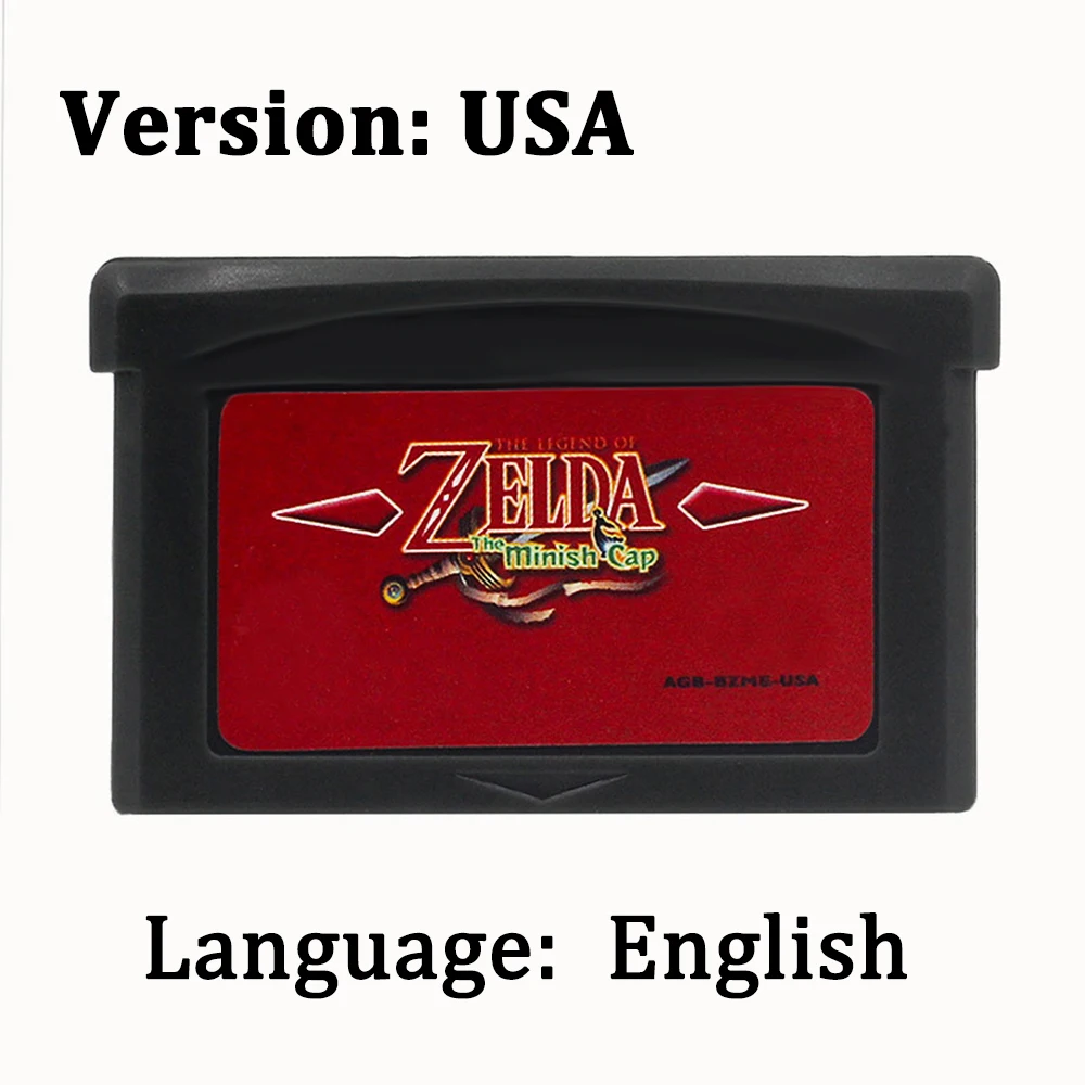 GBA Game Card Cartridge 32 Bit - Board Game Zelda recensie en prijs