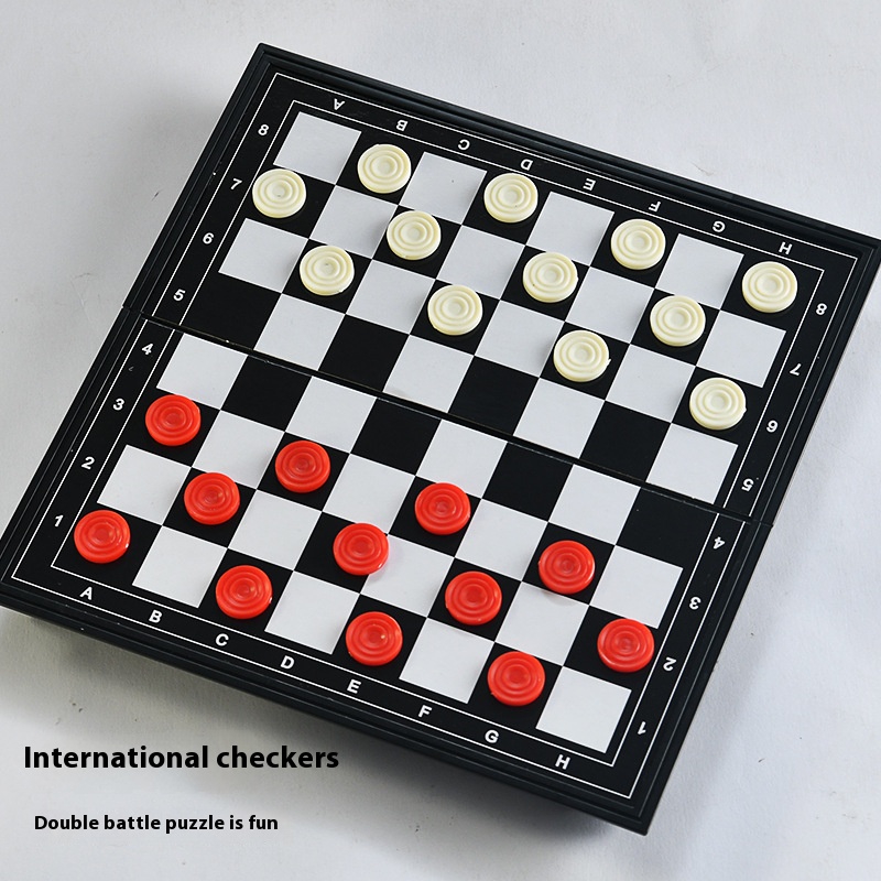 Twee in één opvouwbaar bordspe - Chess Set Wooden recensie en prijs