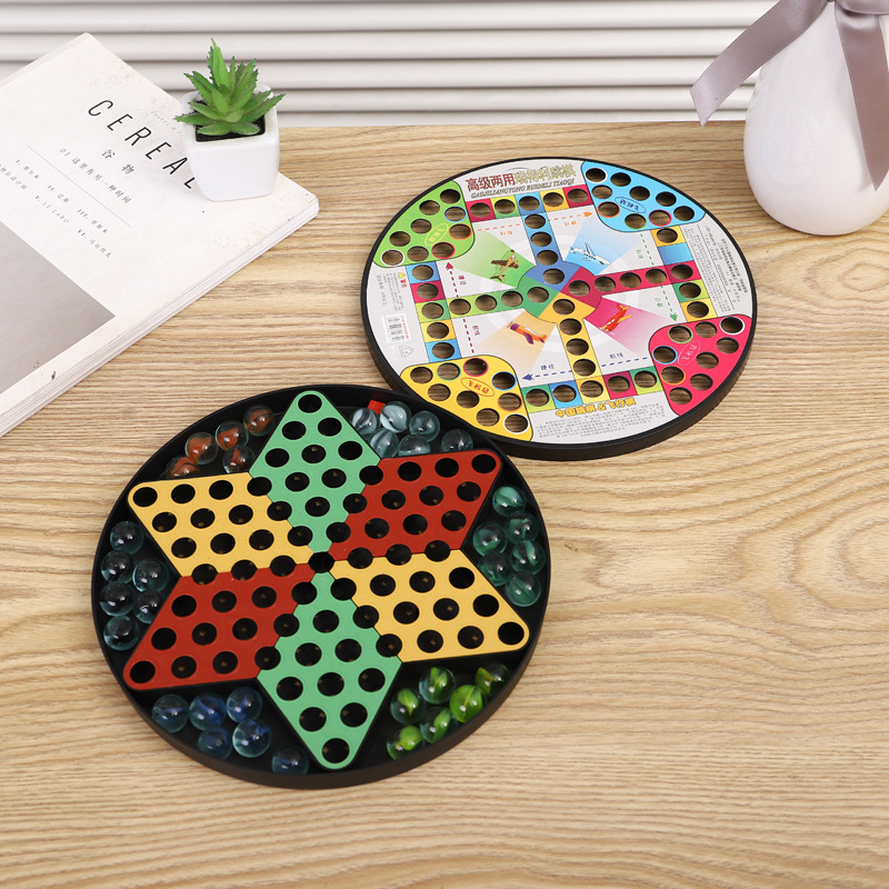 2 In 1 Schaakstukken Dammen Bo - Board Game Recommendation recensie en prijs