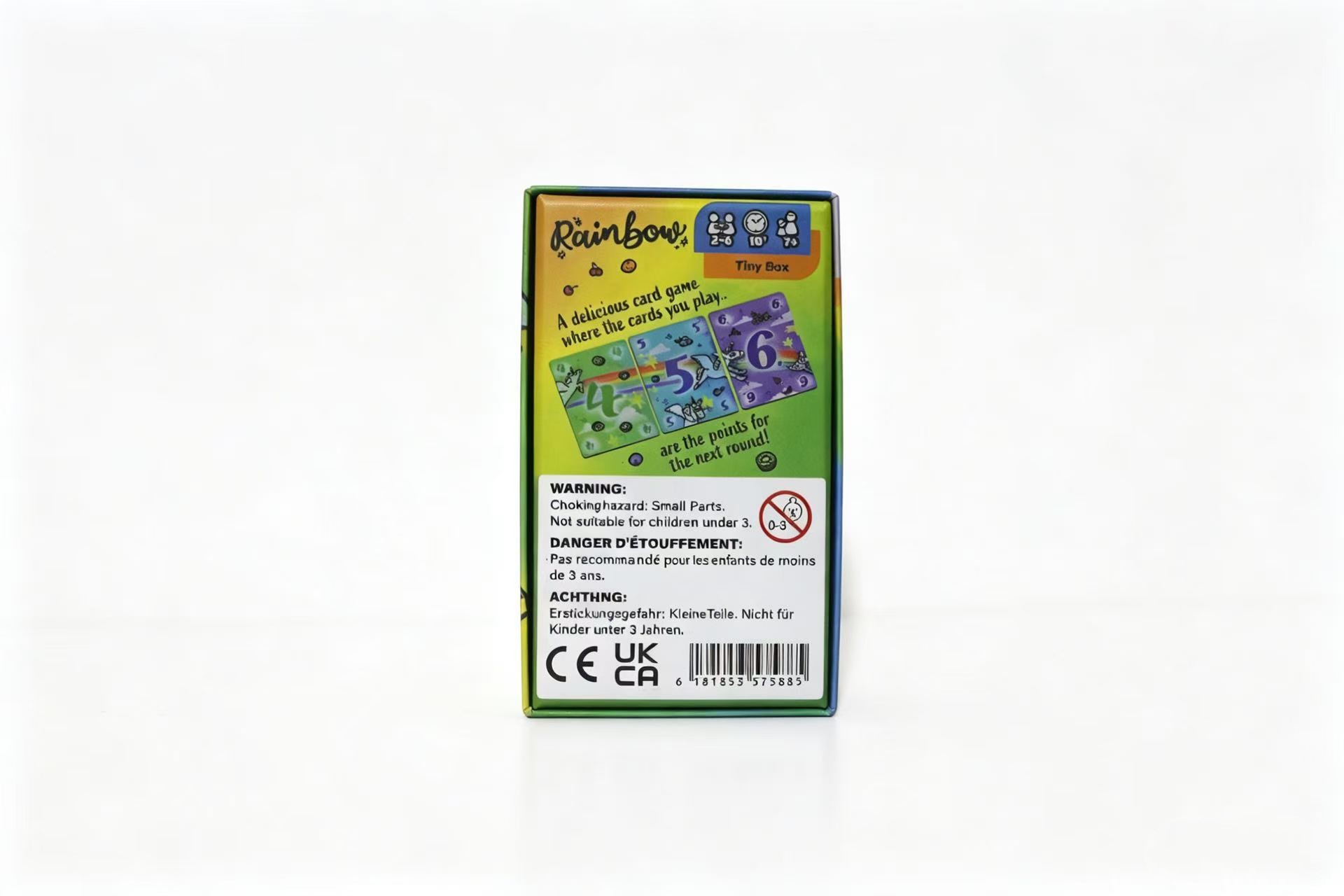 Rainbow Card Game Family Board - Board Game For 2 People recensie en prijs