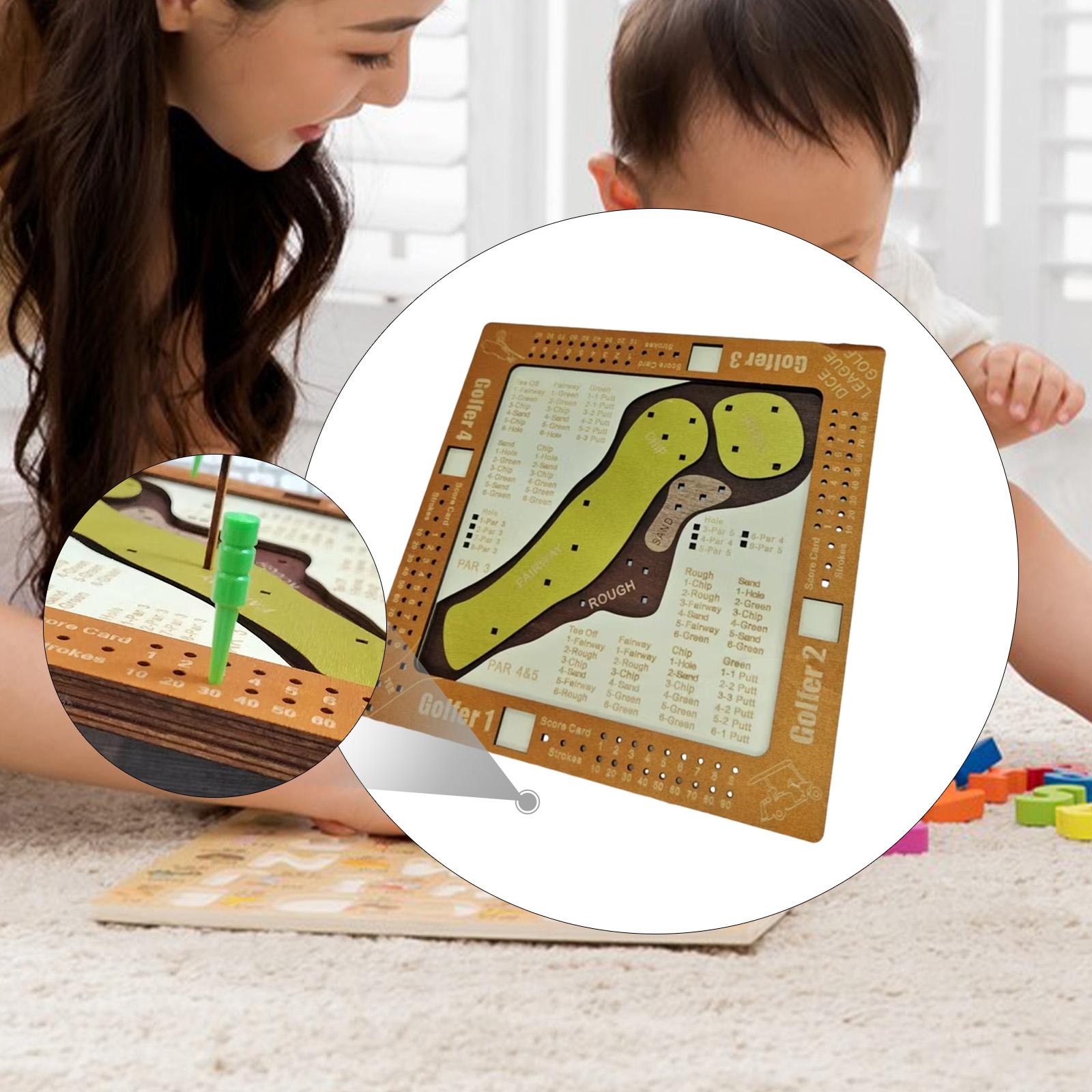 Golfbordspel Interactieve hout - Board Game Land recensie en prijs